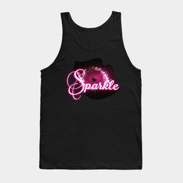 Sparkle! Tank Top by Toni Tees